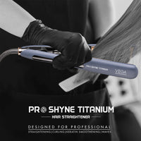 Vega Professional Pro-Shyne Titanium Hair Straightener 14