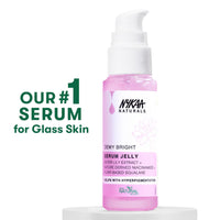 Nykaa Naturals Glow Brightening Niacinamide & Waterlily Face Serum Jelly with Squalane, Non-sticky (30ml)