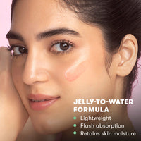 Nykaa Naturals Glow Brightening Niacinamide & Waterlily Face Serum Jelly with Squalane, Non-sticky (30ml)
