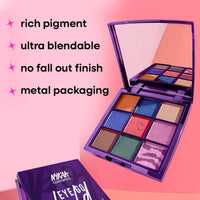 Nykaa Cosmetics 9 in 1 Highly Blendable Eyeshadow Palette (9g)