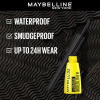 Maybelline New York The Colossal Bold Liner, Smudgeproof & Waterproof Eyeliner - Bold Black (3ml)