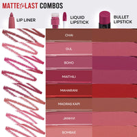 Nykaa Cosmetics Matte to Last Lip Liner - Janhvi (0.3g)