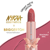 Nykaa Cosmetics X Bridgerton Creamy Matte Longwear Lipstick 4.2g