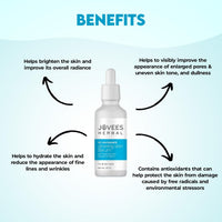 Jovees Derma 12% Niacinamide Glowing Skin Serum 30ml