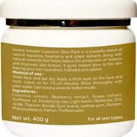 JOVEES Insta Fair Liquorice Glow Pack (400 g)