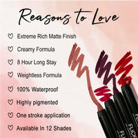 Flicka Lasting Lipsence Crayon Lipstick