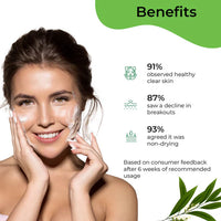 PILGRIM Tea Tree Purifying Foaming Face Wash 120ml