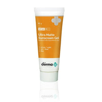 The Derma co Ultra Matte Sunscreen Gel - 50g Prevents Sun Damage | SPF 60 PA+++