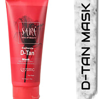 Sara Soul Of Beauty Radiance D Tan Mask Oily To Normal Skin 100g