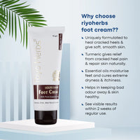 Riyo Herbs Nourishing Foot Cream With Pure Essential Oils 75gm