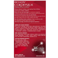 Revlon Colorsilk Hair Color - No Ammonia, With Keratin & 3D Color Gel Technology, 155.61 g Dark Mahogany Brown 3RB