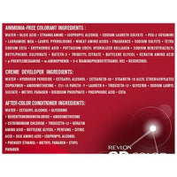 Revlon Colorsilk Hair Color - No Ammonia, With Keratin & 3D Color Gel Technology, 155.61 g Dark Mahogany Brown 3RB