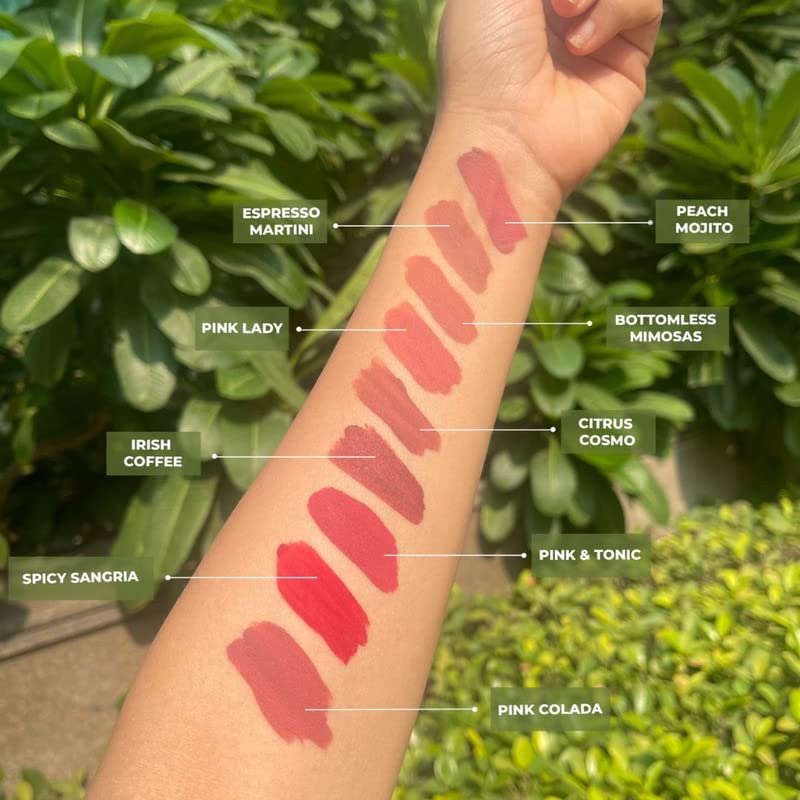 LOVE EARTH LIQUID MOUSSE LIPSTICK PEACH MAJITO 6ML – Mani Ram