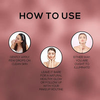 Renee Glass Glow Pre Makeup Oil Prep And Glow All Day 30Ml