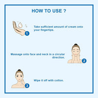 Riyo Herbs Aqua Restoration Cleansing Cream With Natural Extracts, All Skin Types Deep Cleanses For Women - 100ml