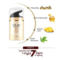 Olay Total Effects 7 In One Day Cream - Normal Hydrates & Moisturises The Skin, Minimises Pores, 50 g