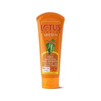 Lotus Herbal Safe Sun 3 In 1 Matte Look Daily Sunblock Spf 40Uvb All Skin Type 100g