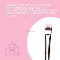 Plume CONCEALER APPLICATION/SPOT CORRECTION BRUSH P18