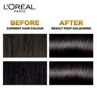 Loreal Paris Excellence Creme Tripe Care Color 1 Black 100g+72ml