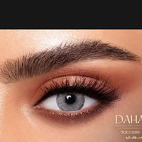 Dahab 10Ea Soft Contact Lenses Lumirere Hazel, Solitaire, Sabrin Gray Green, Sky, Cat Eye SPH 0.00