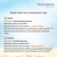 Neutrogena Ultra Sheer Dry Touch Sunblock Spf50+ 88ml