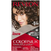 Revlon Colorsilk Hair Color - No Ammonia, With Keratin & 3D Color Gel Technology, 155.61 g Dark Brown 3N