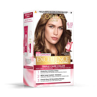 Loreal Paris Excellence Triple Care Color 6.13 Golden Brown 100g+72ml