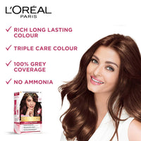Loreal Paris Excellence Creme Triple Care Color 4.2 Plum Brown 100G+32ml