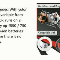 Digitek Ring Led Light 18" With Stand