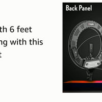 Digitek Ring Led Light 18" With Stand