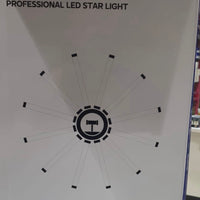 PROFESSIONAL LED STAR LIGHT 12 ARM SUN RING LIGHT