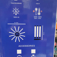 PROFESSIONAL LED STAR LIGHT 12 ARM SUN RING LIGHT