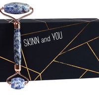 Skinn and you Blue Spot Jasper face Roller
