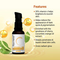 Riyo Herbs Vitamin C 20% Face Serum with Vit C,Vit E and Hyaluronic Acid 30ml