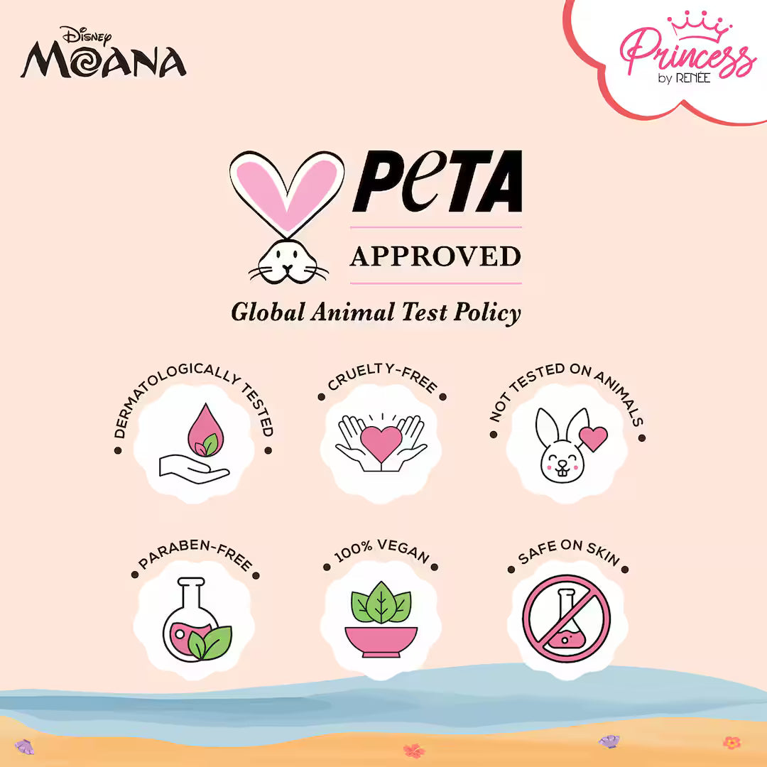 RENEE Princess Disney Moana SPF 50 Sunscreen (50 ml)