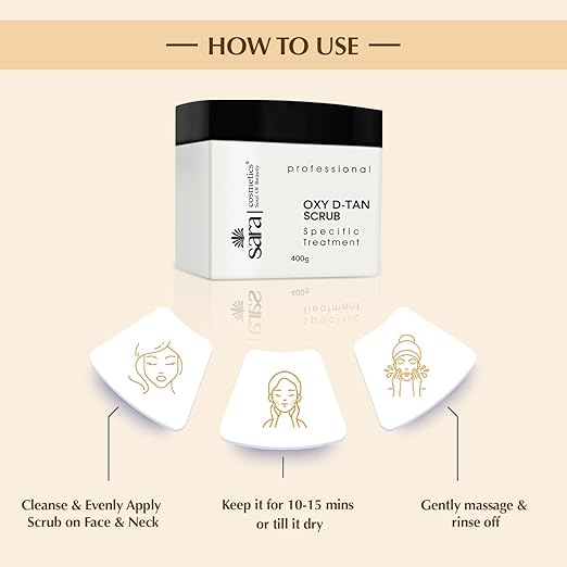 SARA Professional Oxy D-TAN® Scrub 400g