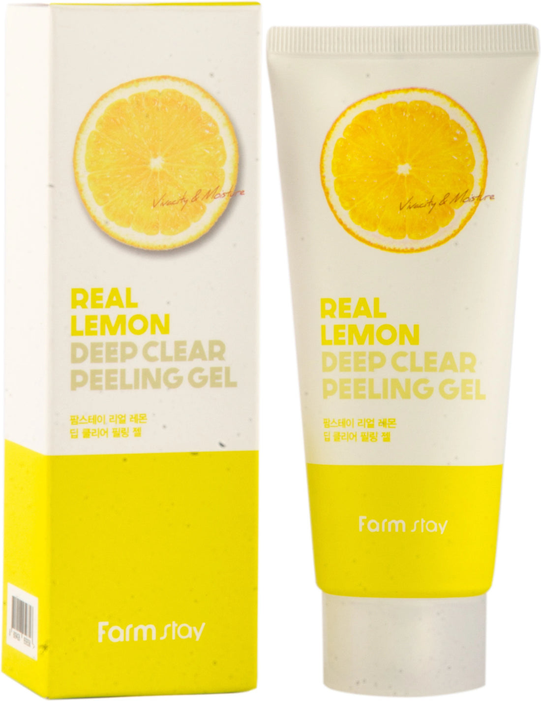 FARMSTAY Real Lemon Deep Clear Peeling Gel 100ml