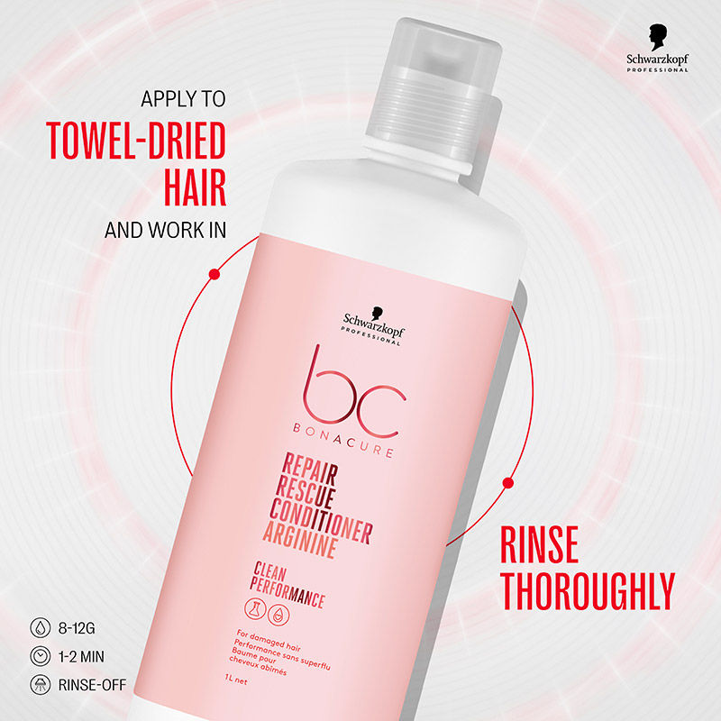 Schwarzkopf Professional Bonacure Repair Rescue Shampoo Arginine 1L