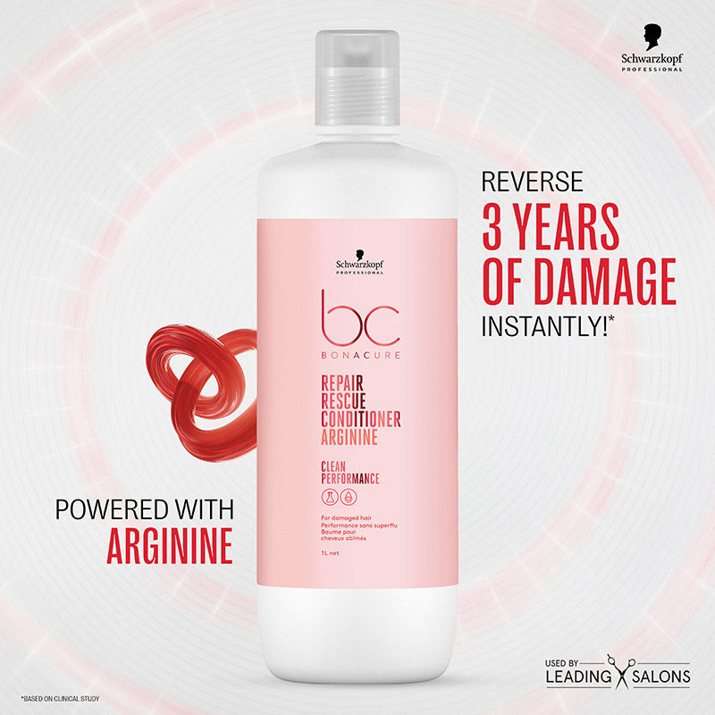 Schwarzkopf Professional Bonacure Repair Rescue Conditioner Arginine Clean Performance 1L
