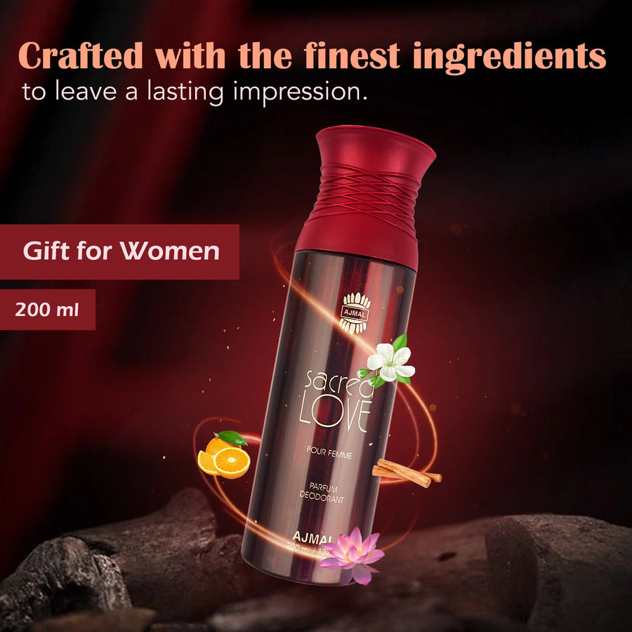 Ajmal SACRED LOVE Deodorants 200ML for Women