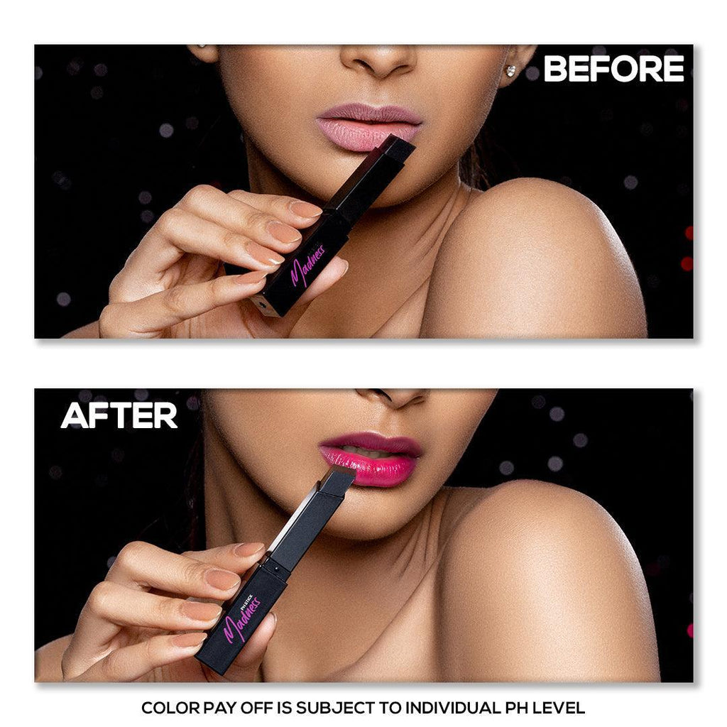 RENEE pH Stick Madness Black Lipstick Pink Payoff 3g