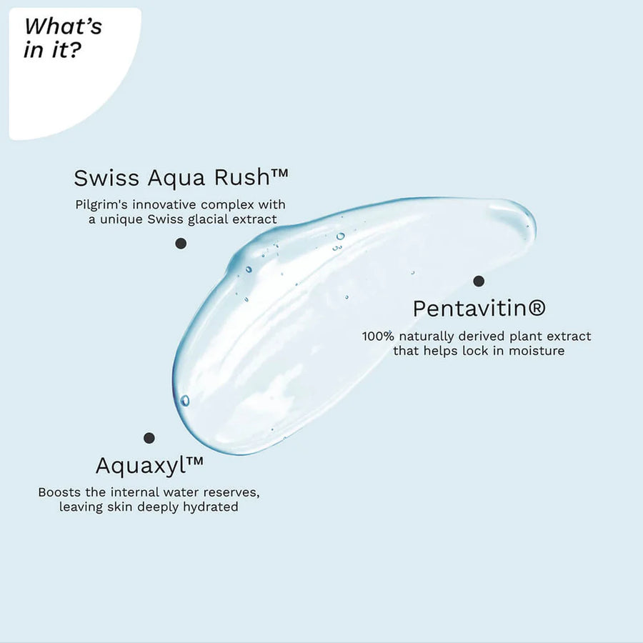 PILGRIM Swiss Aqua Rush™ Hydrating Face Wash