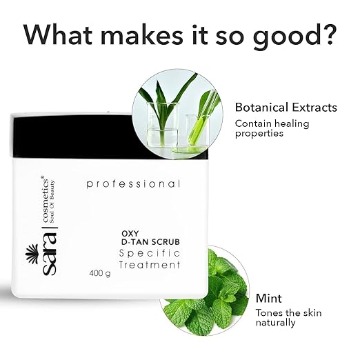 SARA Professional Oxy D-TAN® Scrub 400g