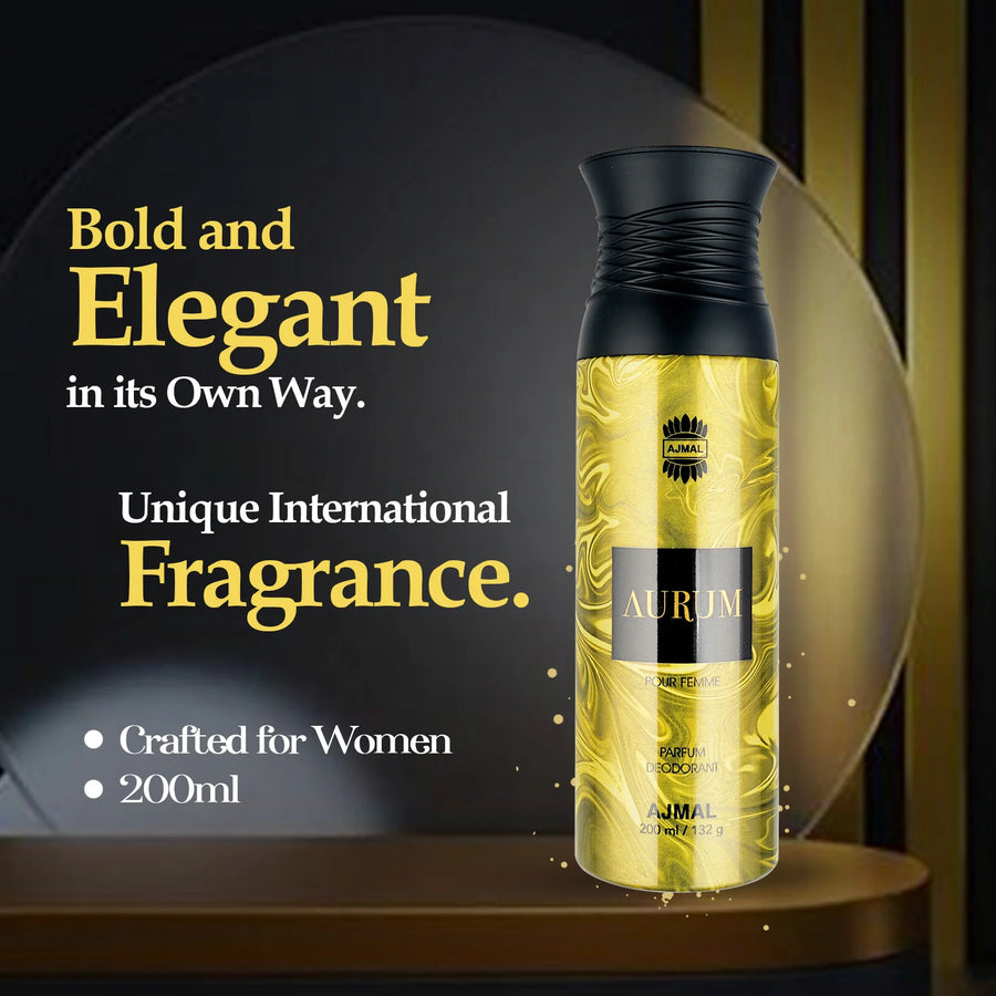 Ajmal AURUM POUR FEMME Deodorants 200ml for Women