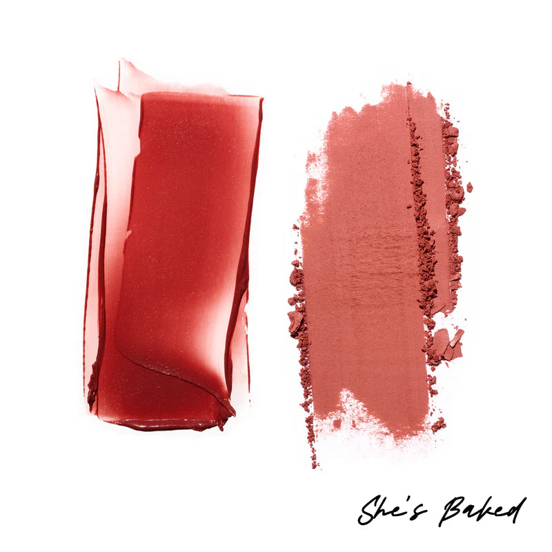 Patrick Ta For Face Double-Take Creme & Powder Blush Duo Creme Double Tenue & Poudre Blush
