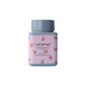 Lenphor Nail Polish Remover Strawberry 80 ml