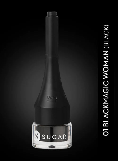 SUGAR Born To Wing Gel Eyeliner - 01 Blackmagic Woman (Black)