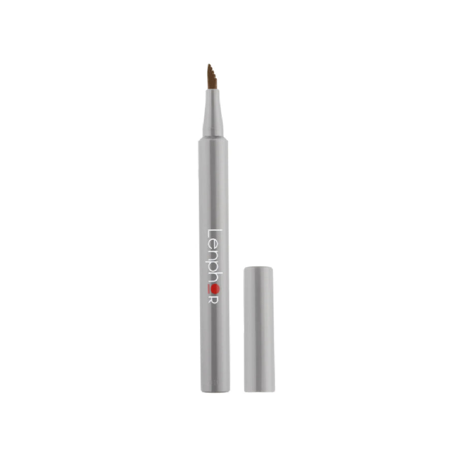 Lenphor Microblading Eyebrow Pen – Get Set Brow Filler Brown 1 ml