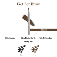 Lenphor Microblading Eyebrow Pen – Get Set Brow Filler Brown 1 ml