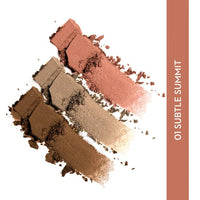 SUGAR Contour De Force Face Palette - 01 Subtle Summit